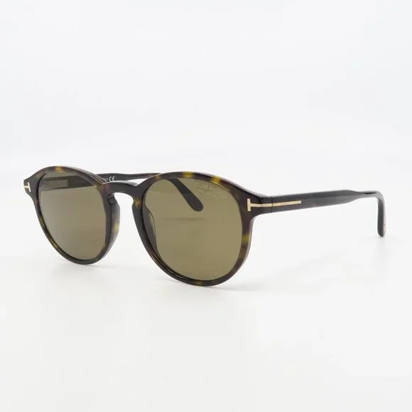 Tom Ford TF834 52M New Tortoise/ Brown Polarized DANTE Sunglasses 52mm with box - Picture 5 of 6